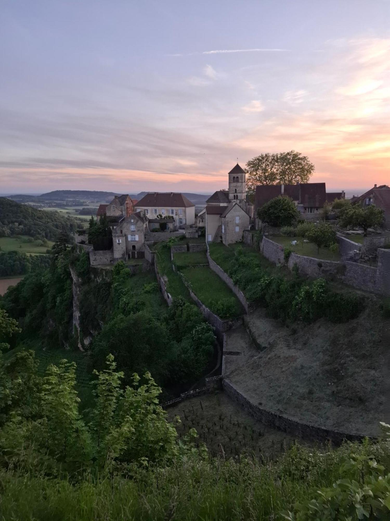 Maison d'Eusébia Château-Chalon Esterno foto